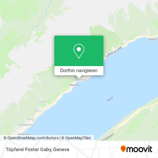 Töpferei Foster Gaby Karte