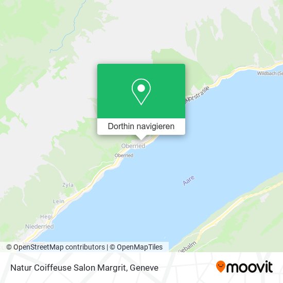 Natur Coiffeuse Salon Margrit Karte
