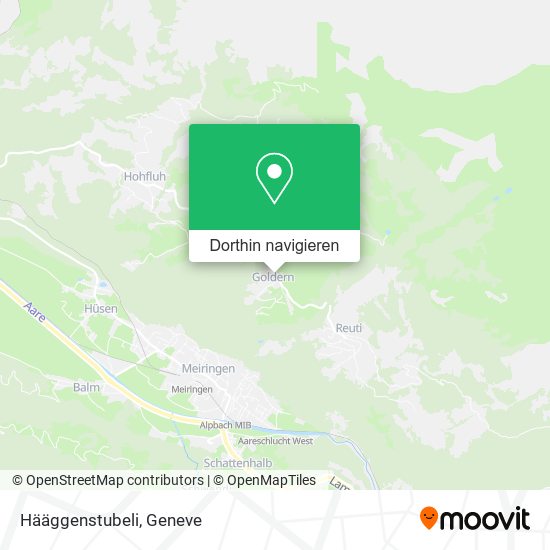 Hääggenstubeli Karte