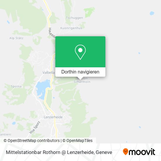 Mittelstationbar Rothorn @ Lenzerheide Karte
