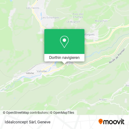 Idéalconcept Sàrl Karte