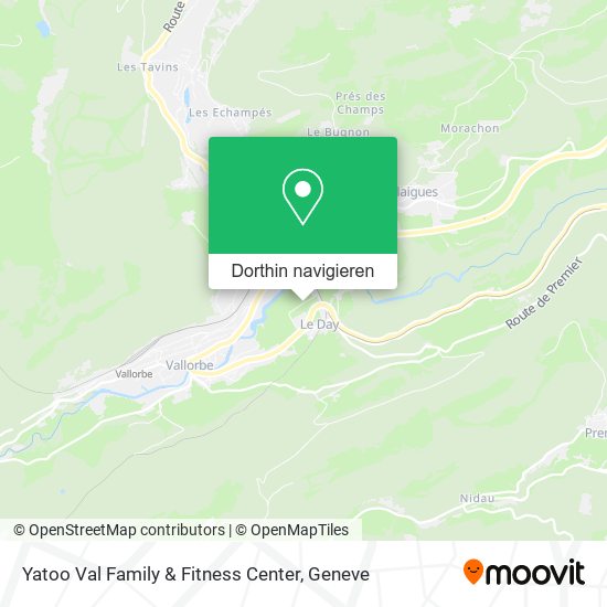 Yatoo Val Family & Fitness Center Karte