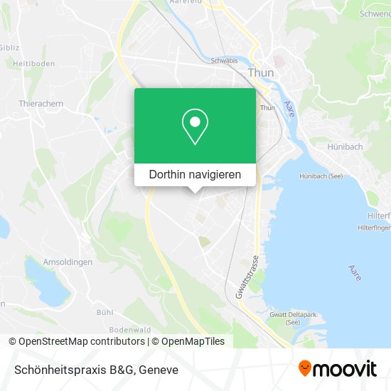 Schönheitspraxis B&G Karte