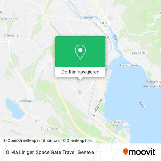 Olivia Liniger, Space Gate Travel Karte