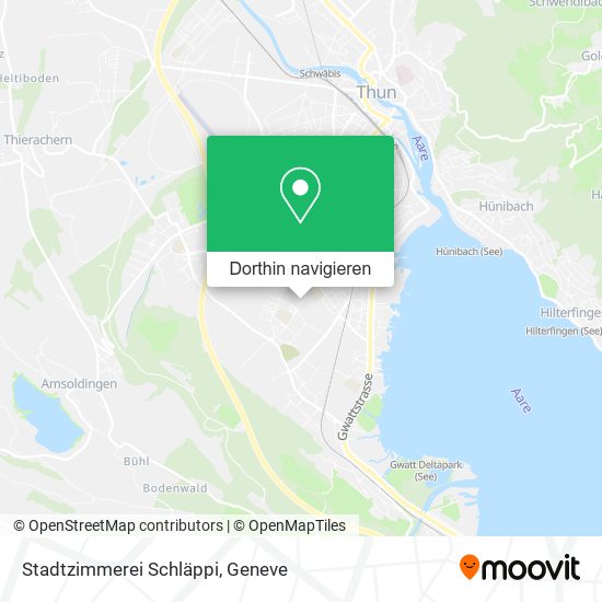 Stadtzimmerei Schläppi Karte