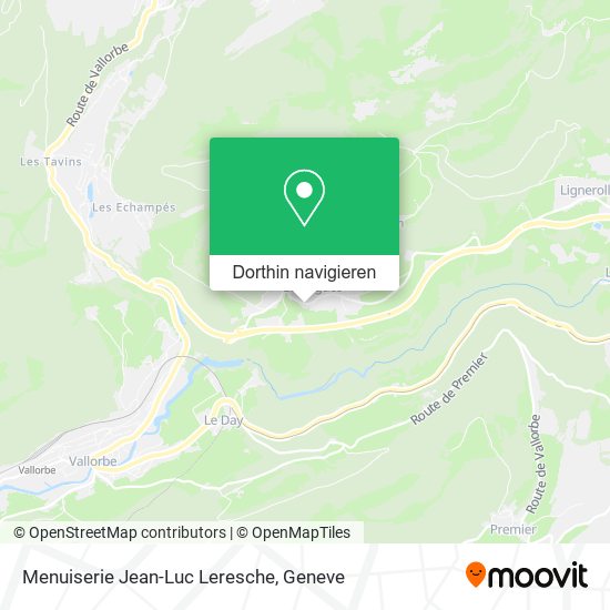 Menuiserie Jean-Luc Leresche Karte
