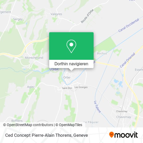 Ced Concept Pierre-Alain Thorens Karte