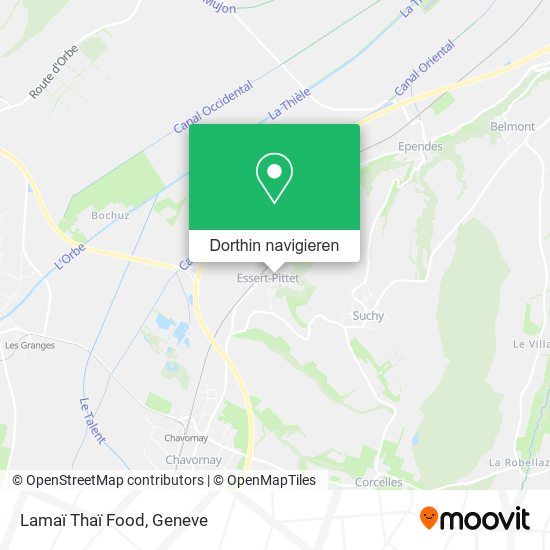 Lamaï Thaï Food Karte