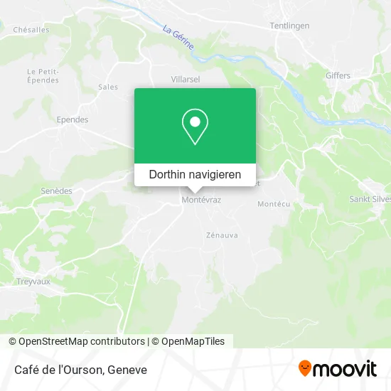 Café de l'Ourson Karte