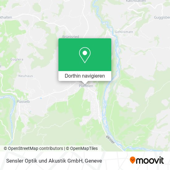 Sensler Optik und Akustik GmbH Karte