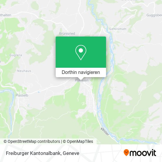 Freiburger Kantonalbank Karte
