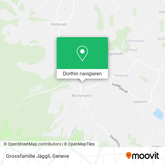 Grossfamilie Jäggli Karte