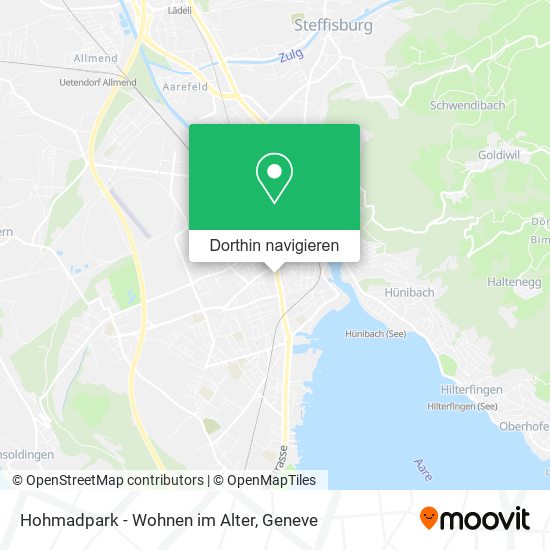 Hohmadpark - Wohnen im Alter Karte