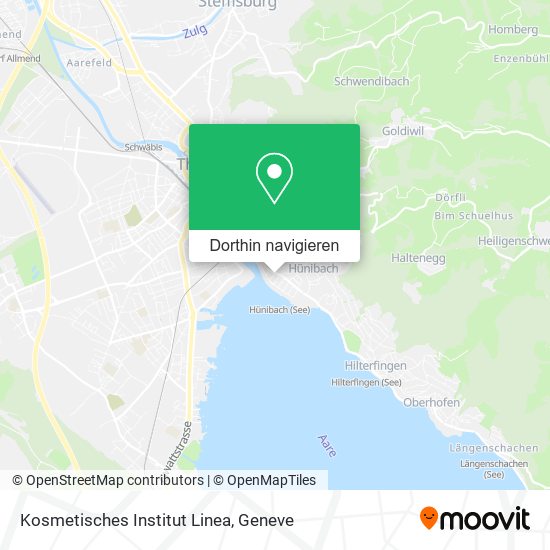 Kosmetisches Institut Linea Karte