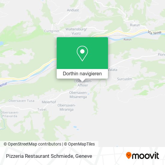 Pizzeria Restaurant Schmiede Karte