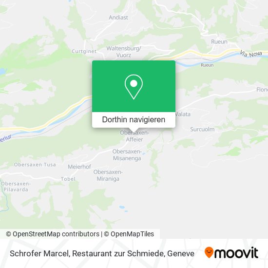 Schrofer Marcel, Restaurant zur Schmiede Karte