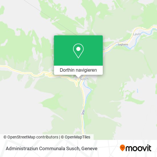 Administraziun Communala Susch Karte