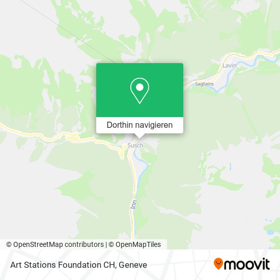 Art Stations Foundation CH Karte