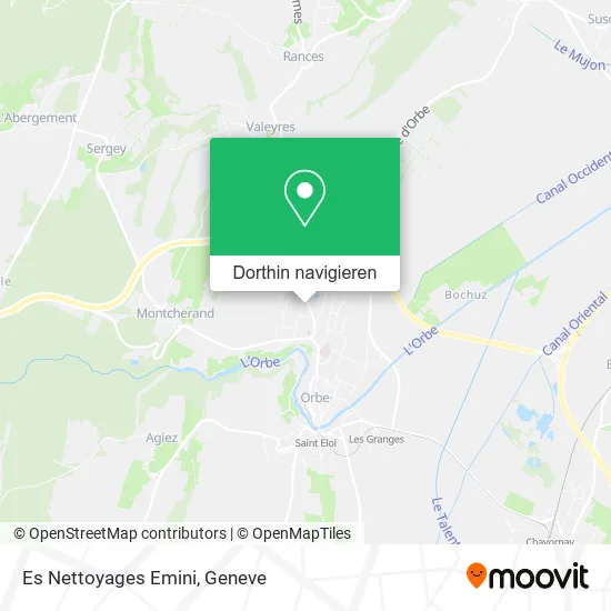 Es Nettoyages Emini Karte