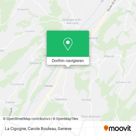 La Cigogne, Carole Bouleau Karte