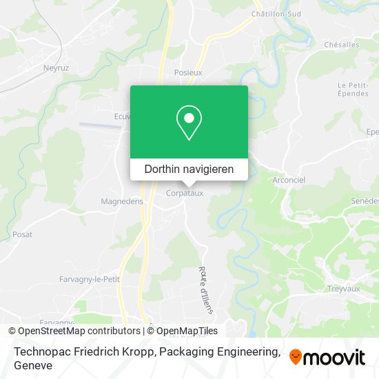 Technopac Friedrich Kropp, Packaging Engineering Karte