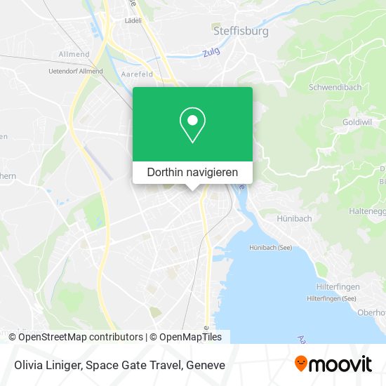 Olivia Liniger, Space Gate Travel Karte