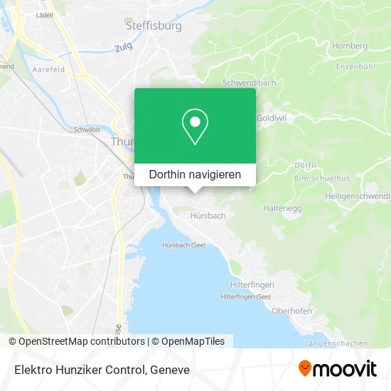 Elektro Hunziker Control Karte