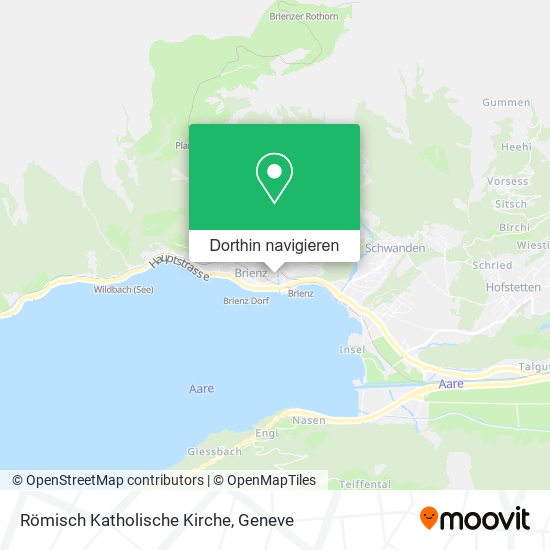 Römisch Katholische Kirche Karte