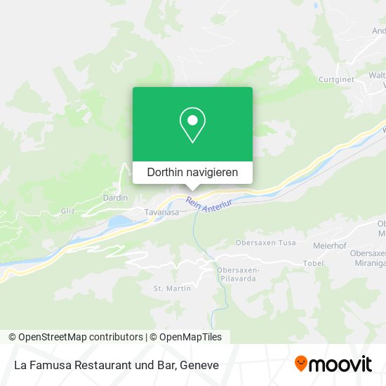 La Famusa Restaurant und Bar Karte