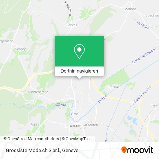 Grossiste Mode.ch S.àr.l. Karte