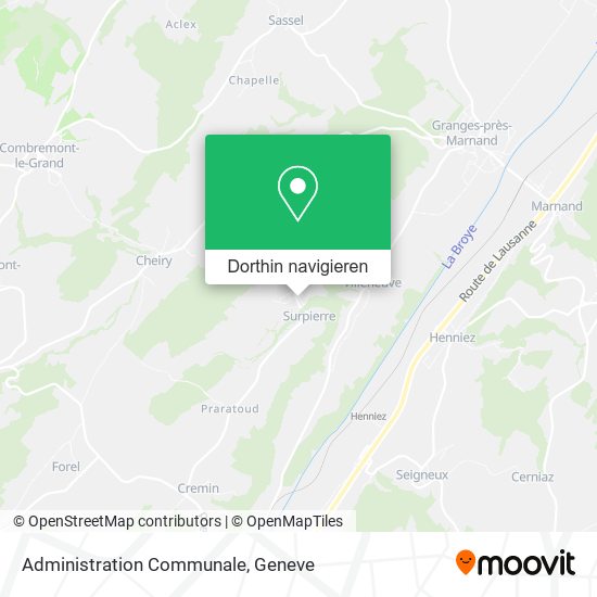 Administration Communale Karte