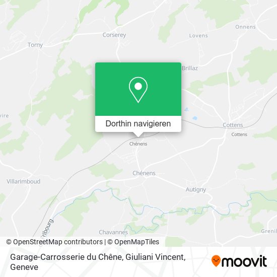 Garage-Carrosserie du Chêne, Giuliani Vincent Karte