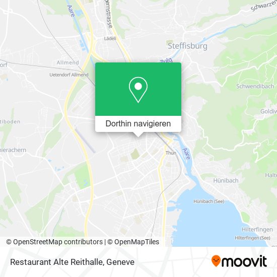 Restaurant Alte Reithalle Karte