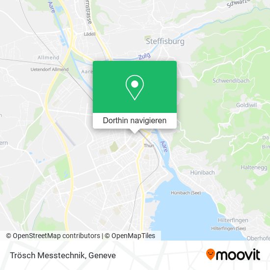 Trösch Messtechnik Karte