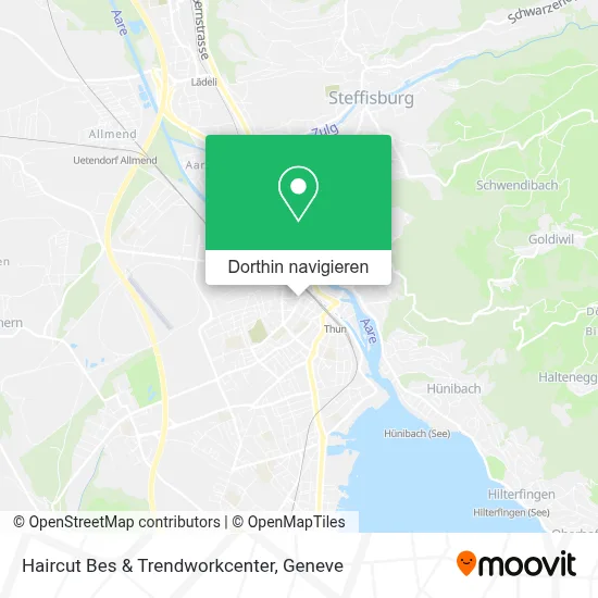 Haircut Bes & Trendworkcenter Karte