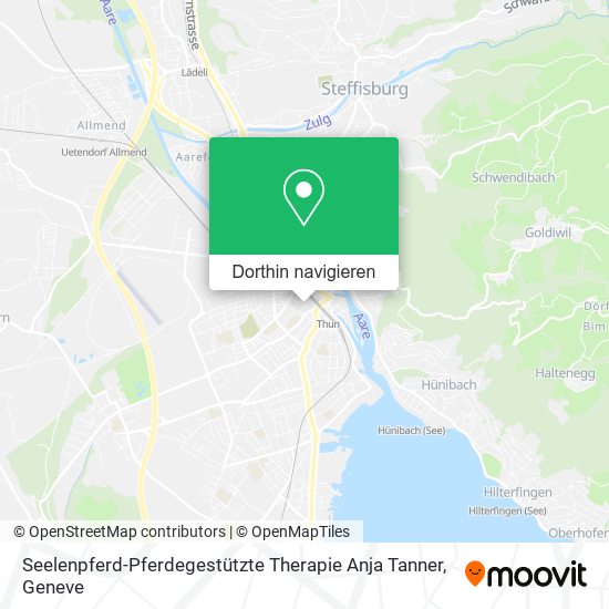 Seelenpferd-Pferdegestützte Therapie Anja Tanner Karte