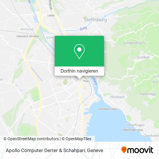 Apollo Computer Derrer & Schahpari Karte