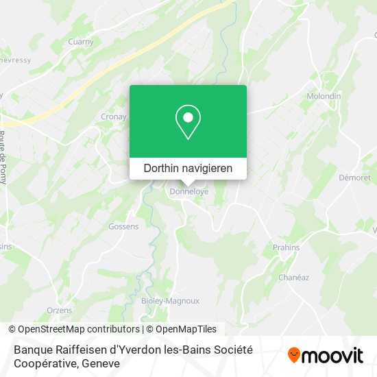 Banque Raiffeisen d'Yverdon les-Bains Société Coopérative Karte