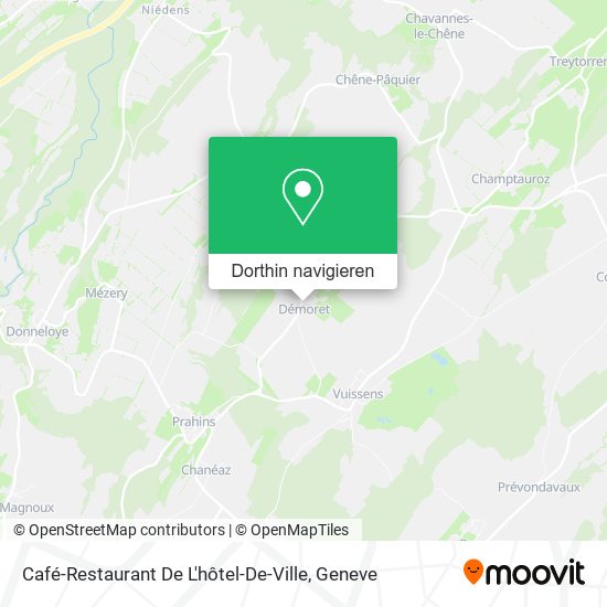 Café-Restaurant De L'hôtel-De-Ville Karte