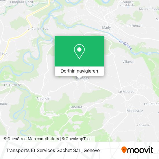 Transports Et Services Gachet Sàrl Karte