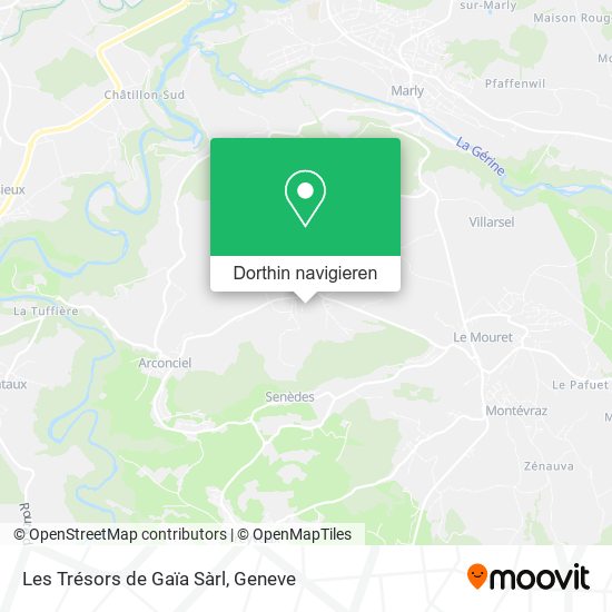 Les Trésors de Gaïa Sàrl Karte