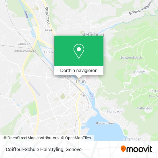 Coiffeur-Schule Hairstyling Karte