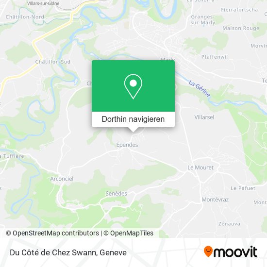 Du Côté de Chez Swann Karte