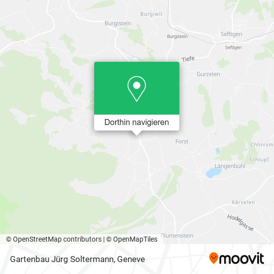 Gartenbau Jürg Soltermann Karte