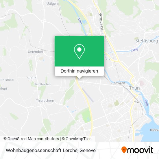 Wohnbaugenossenschaft Lerche Karte