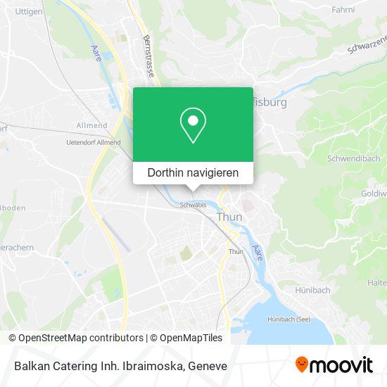Balkan Catering Inh. Ibraimoska Karte