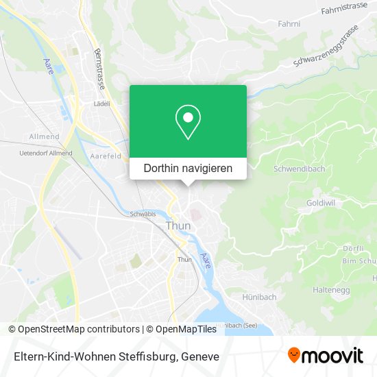 Eltern-Kind-Wohnen Steffisburg Karte