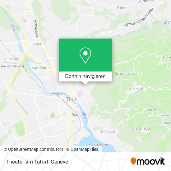 Theater am Tatort Karte