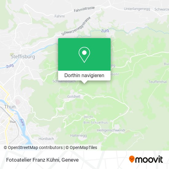 Fotoatelier Franz Kühni Karte