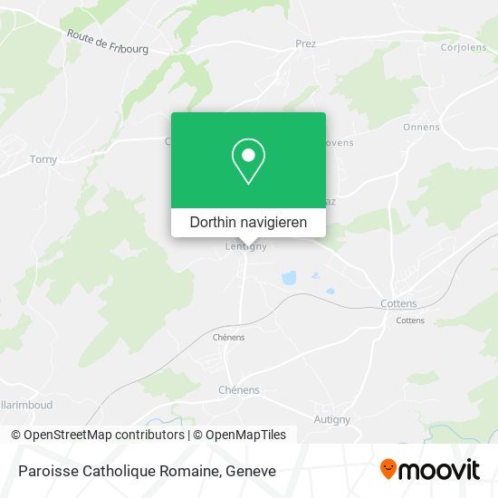 Paroisse Catholique Romaine Karte